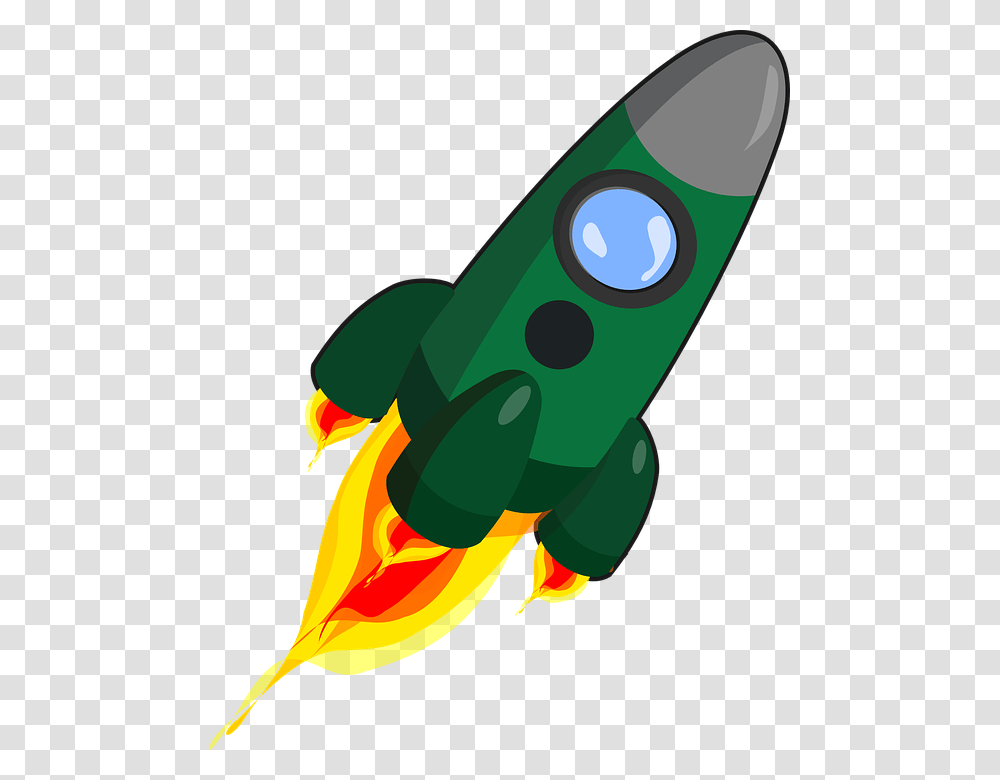 Rocket Ignition Propulsion Vector Graphic Pixabay Rocket Ship No Background, Plant, Skateboard Transparent Png