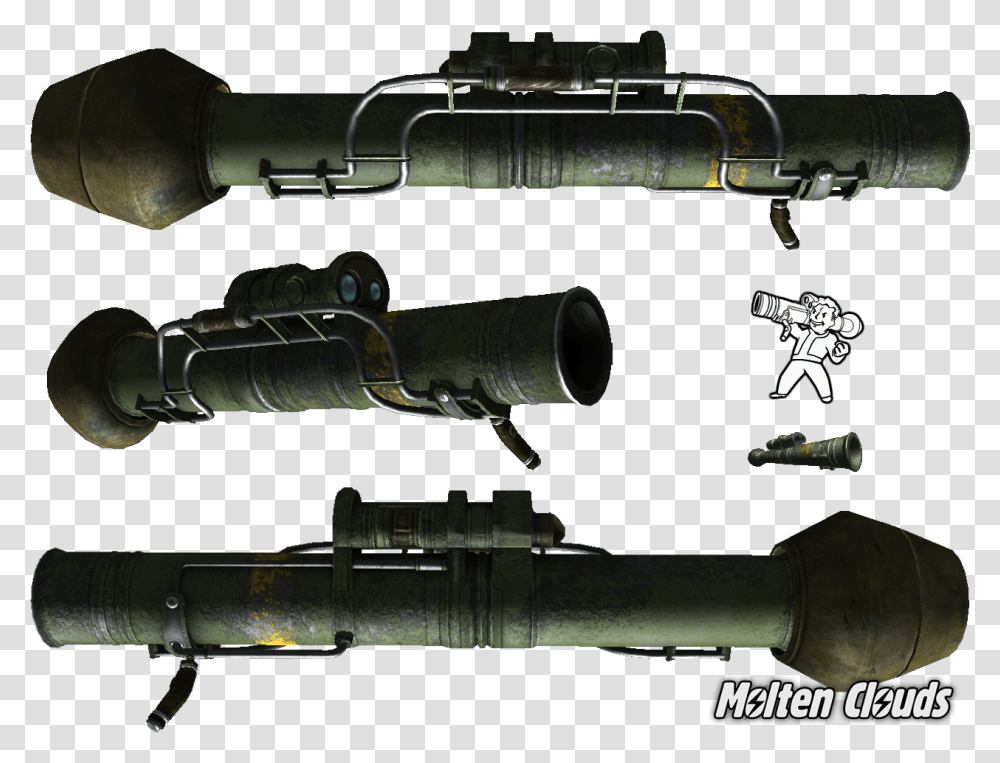 Rocket Launcher Fallout New Vegas Launcher Mod, Weapon, Weaponry, Gun, Machine Transparent Png