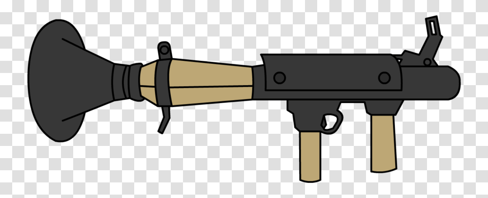 Rocket Launcher Side, Gun, Weapon, Weaponry, Tool Transparent Png