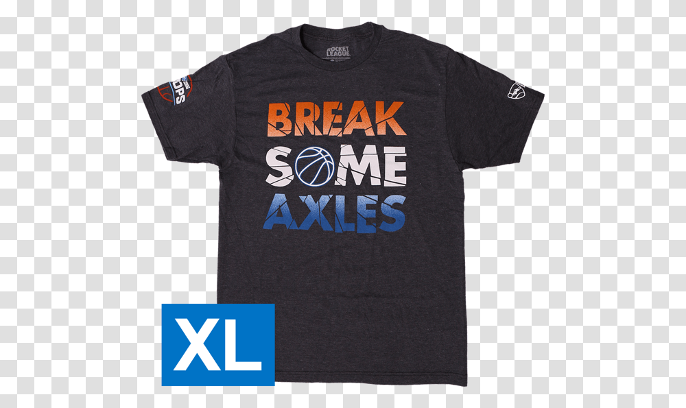 Rocket League Break Some Axels Men's Tshirt Xl Active Shirt, Clothing, Apparel, T-Shirt Transparent Png