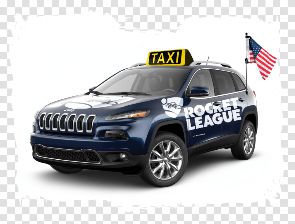 Rocket League Larry Grey Jeep Grand Cherokee Trunk Cover, Car, Vehicle, Transportation, Automobile Transparent Png