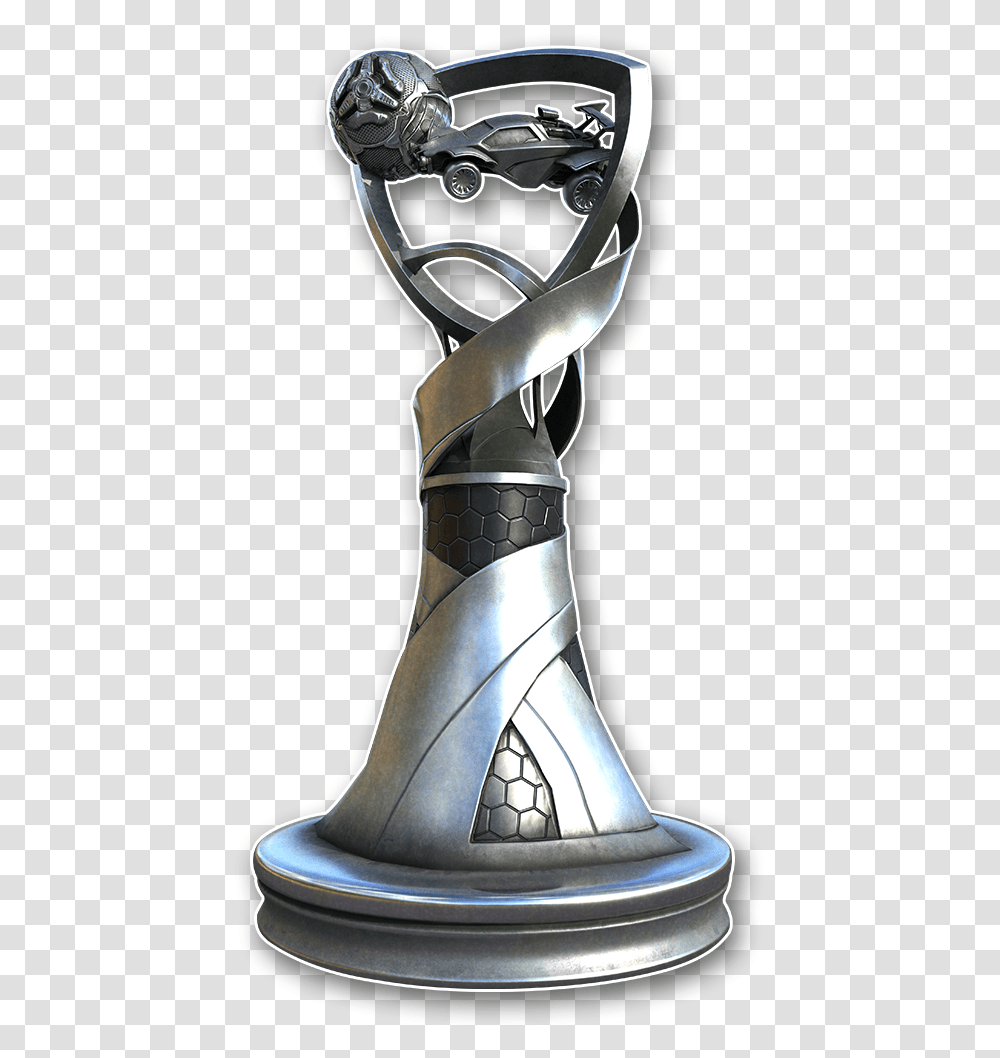Rocket League Tournaments Trophy, Figurine, High Heel, Silver Transparent Png