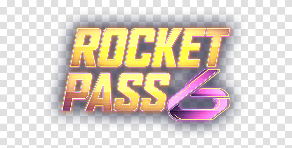 Rocket Pass 6 Logo, Light, Neon, Sport Transparent Png