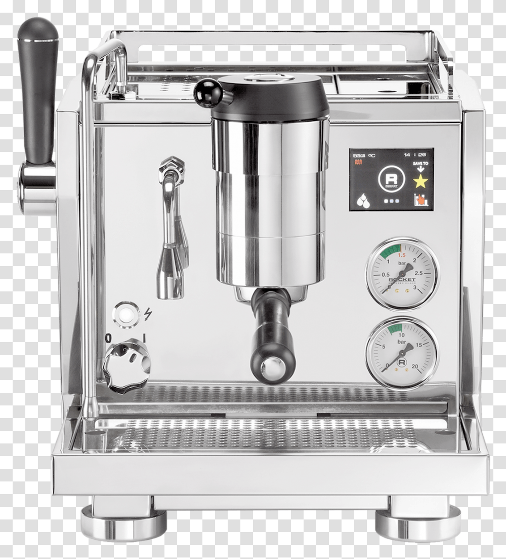 Rocket R9 One Espresso Machine Rocket Espresso R Nine, Appliance, Mixer, Coffee Cup, Clock Tower Transparent Png