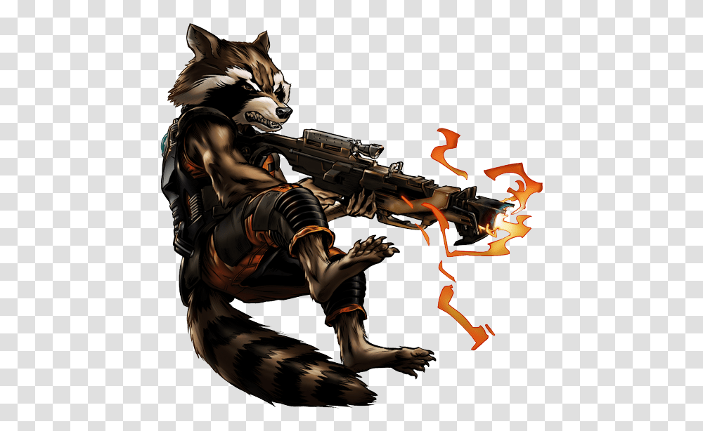 Rocket Raccoon Clipart, Person, Human, Gun, Weapon Transparent Png