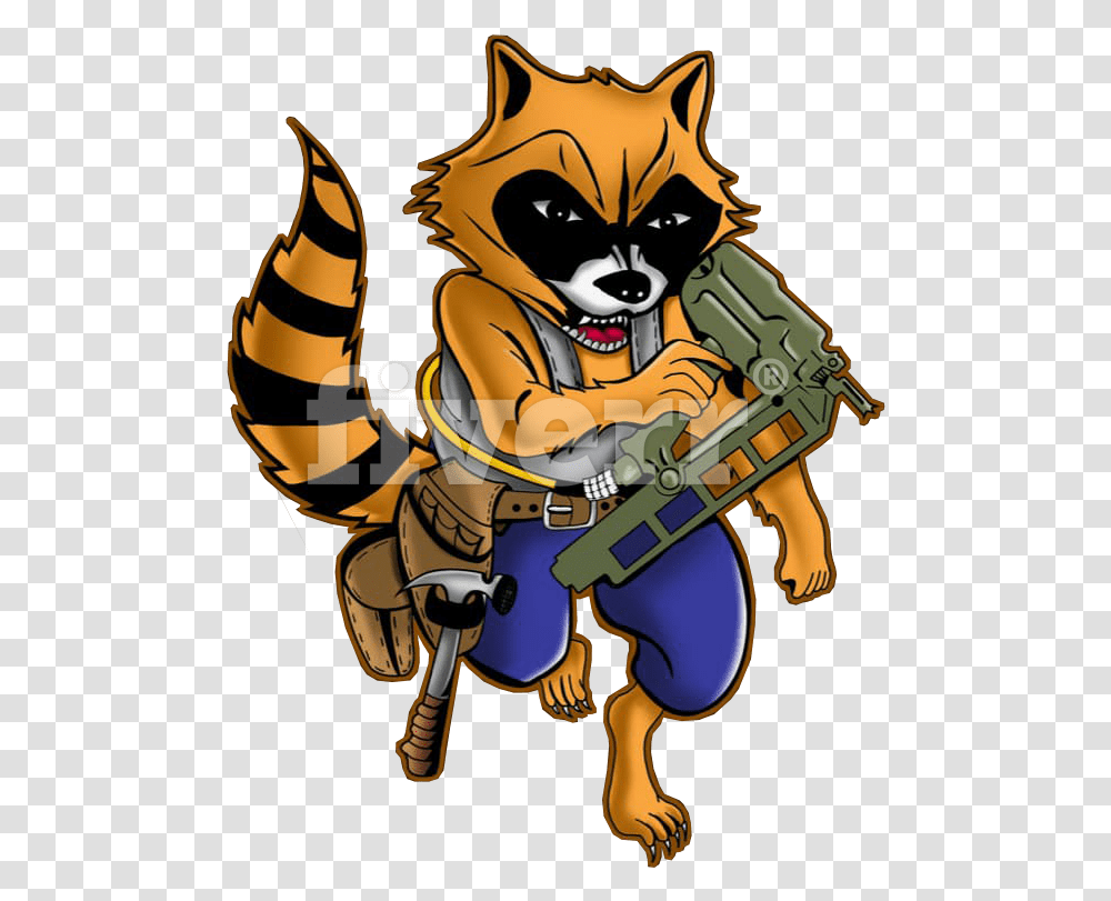 Rocket Raccoon Clipart Svg, Hand, Animal, Mammal Transparent Png