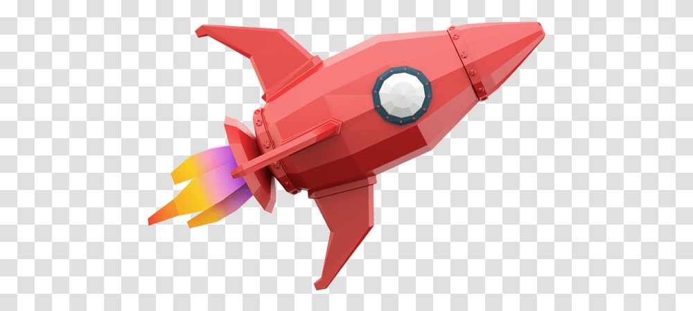 Rocket Render, Piggy Bank, Toy, Transportation, Aircraft Transparent Png