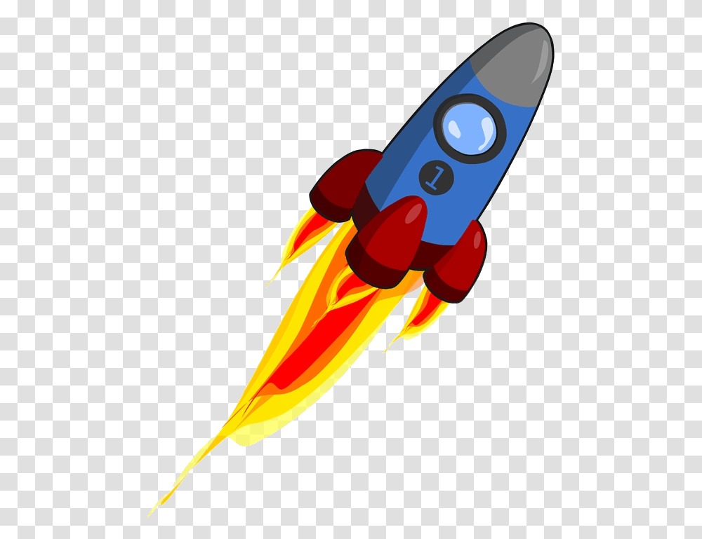 Rocket Ship Cartoon Shop Animation Clipart Rocket Ships, Plant, Weapon, Weaponry Transparent Png