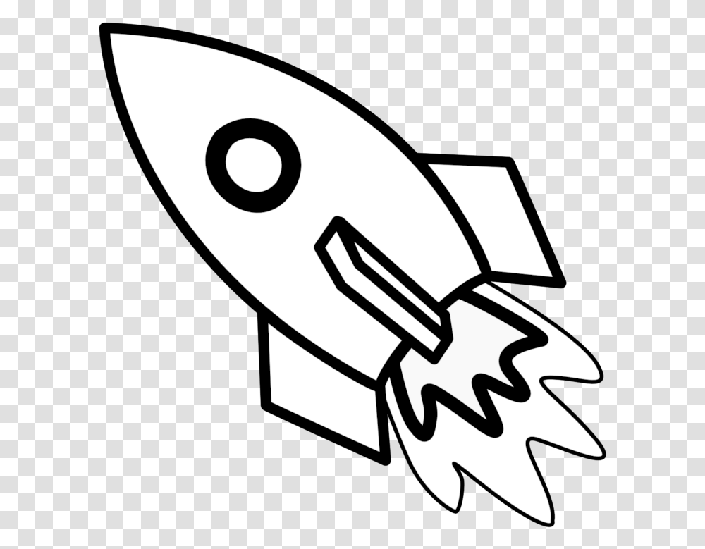 Rocket Ship Coloring Pages, Hand, Handshake, Stencil Transparent Png