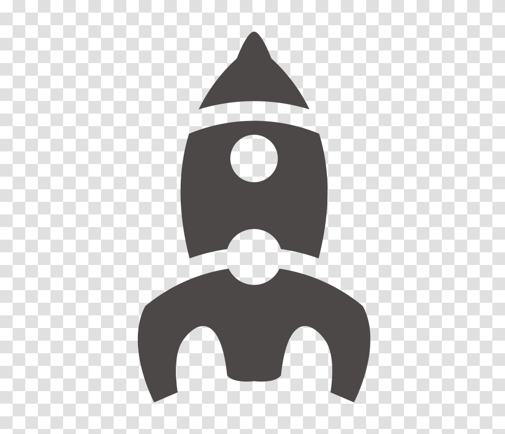 Rocket, Stencil Transparent Png