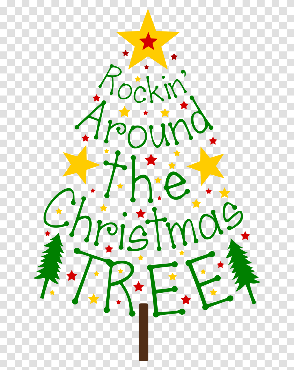 Rockin Around The Christmas Tree, Plant, Ornament, Poster, Advertisement Transparent Png