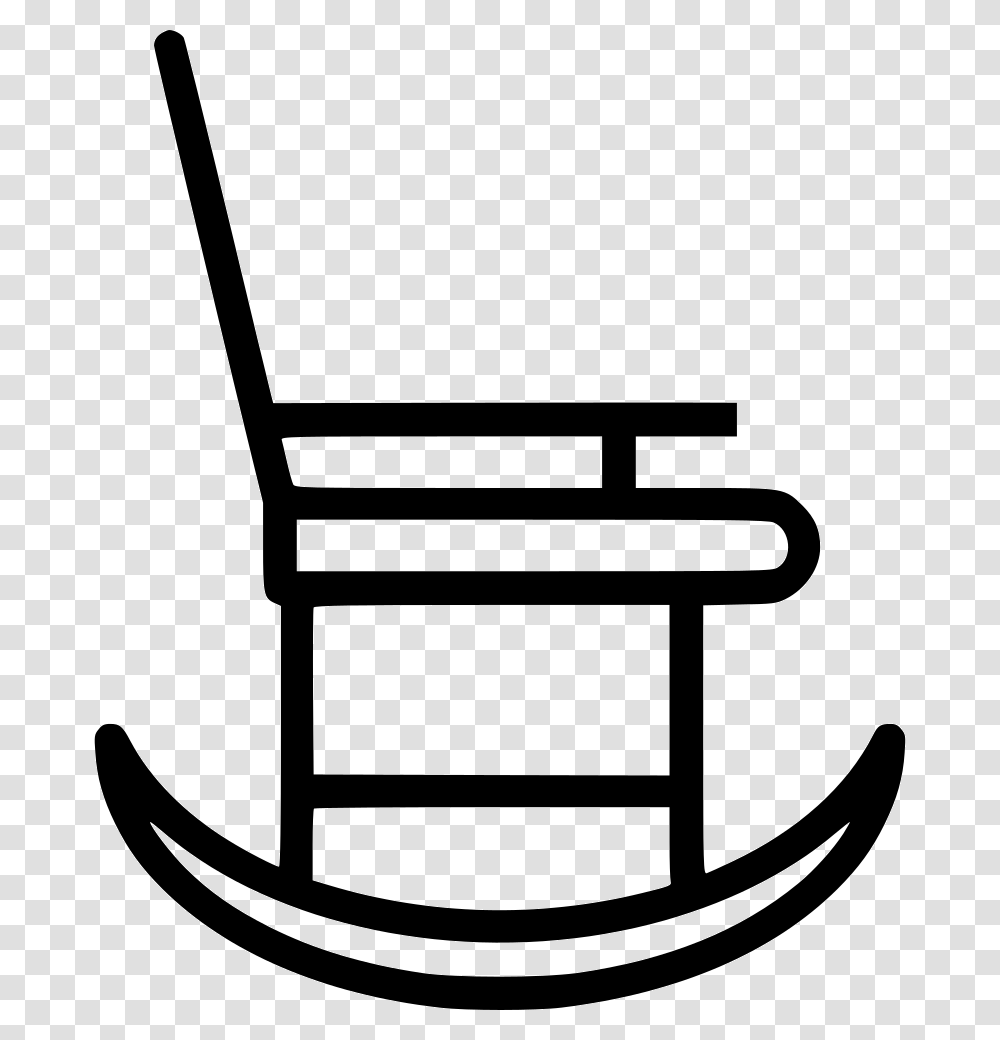 Rocking Chair Furniture Porch Home Chair, Hook, Anchor Transparent Png