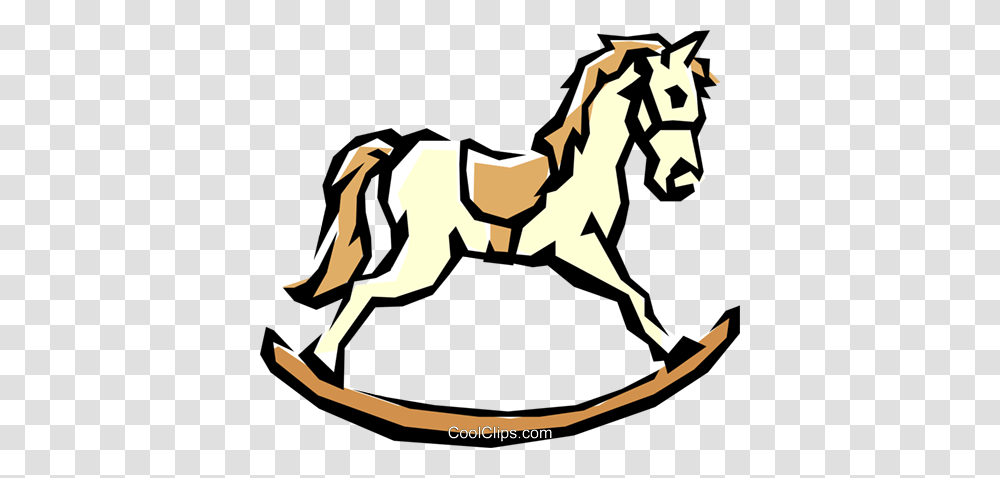 Rocking Horse Royalty Free Vector Clip Art Illustration, Mammal, Animal, Outdoors, Leisure Activities Transparent Png