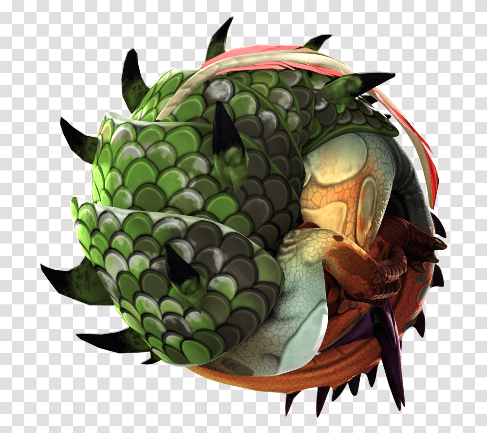 Rocknroller Hungry Dragon New Legendary Dragon Armadillo Fictional Character, Pineapple, Fruit, Plant, Food Transparent Png