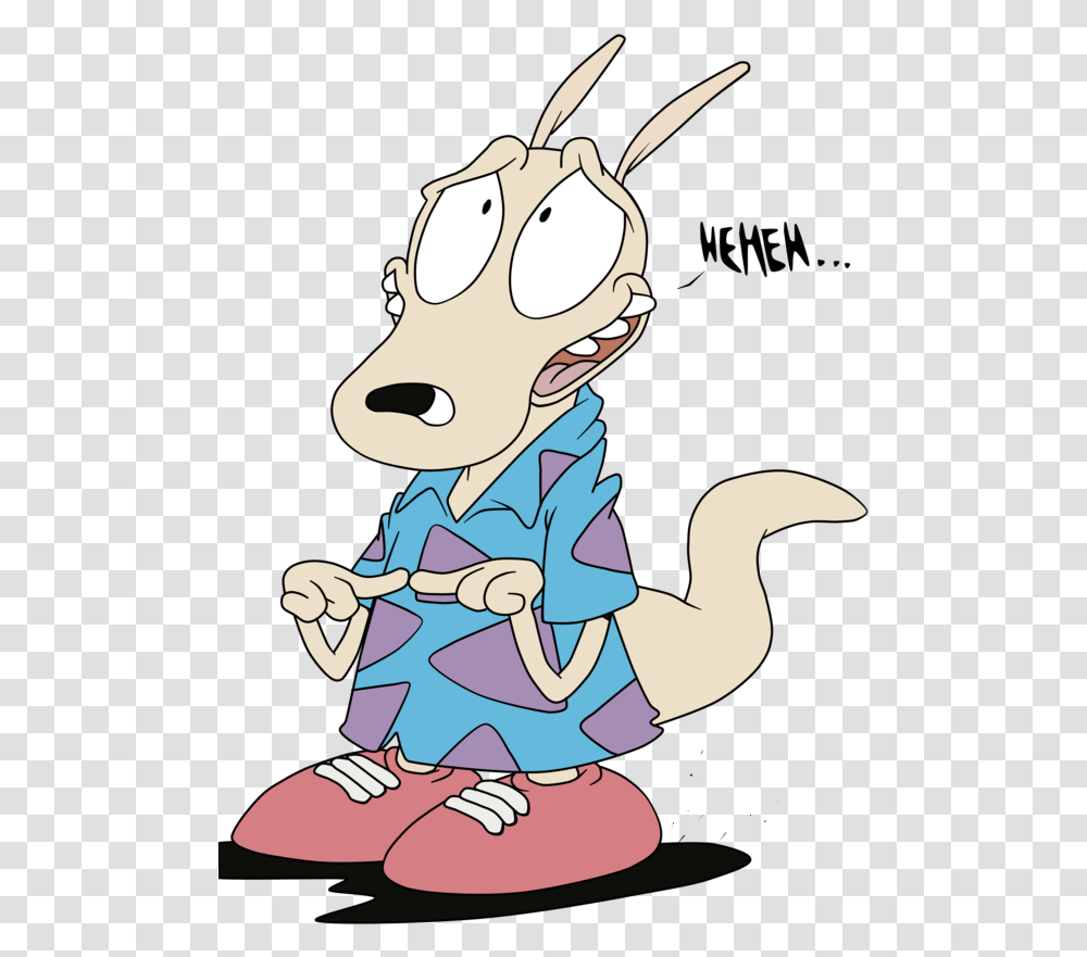 Rocko Heh Heh Oh My, Doodle, Drawing, Cleaning Transparent Png