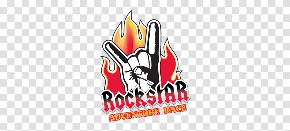 Rockstar Adventure Race Logo Rock Star, Fire, Flame, Light, Bonfire Transparent Png