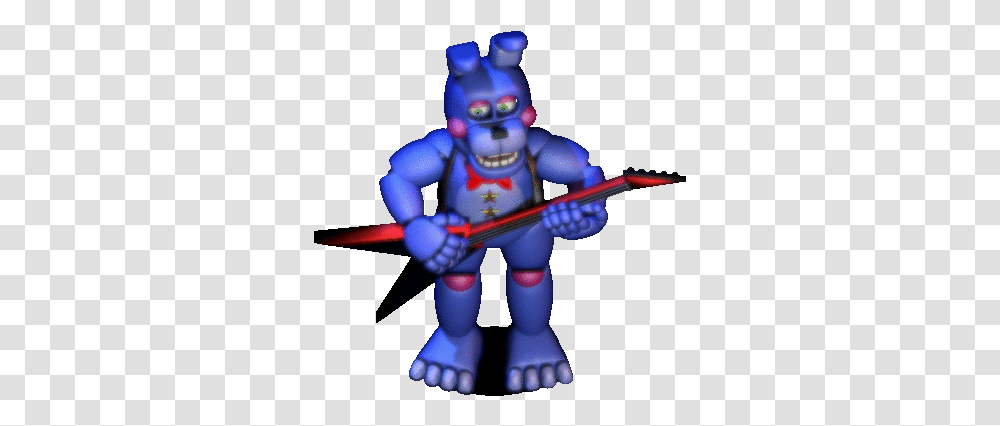 Rockstar Bonnie Freddy Fazbears Pizzeria Simulator Wiki Fnaf6 Rock Star Bonnie, Toy, Figurine, Nutcracker, Robot Transparent Png