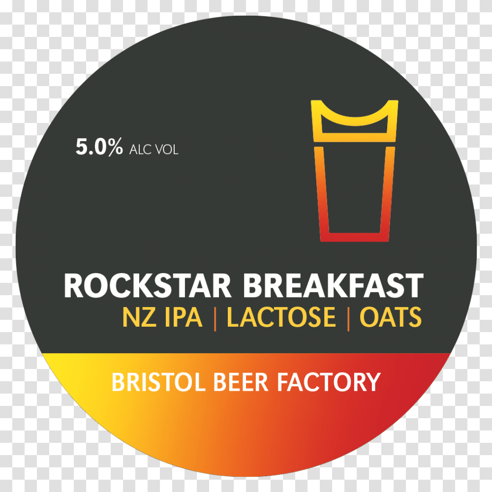 Rockstar Breakfast Bristol Beer Factory Alcatraz, Text, Logo, Symbol, Trademark Transparent Png