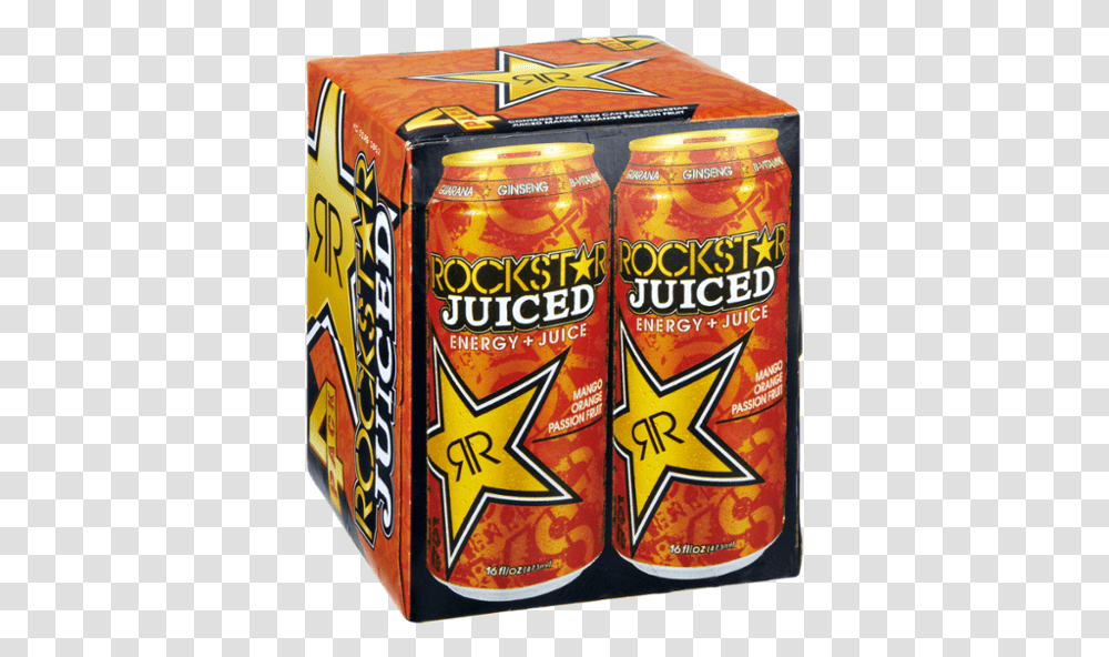 Rockstar Energy Drink, Tin, Can, Alcohol, Beverage Transparent Png