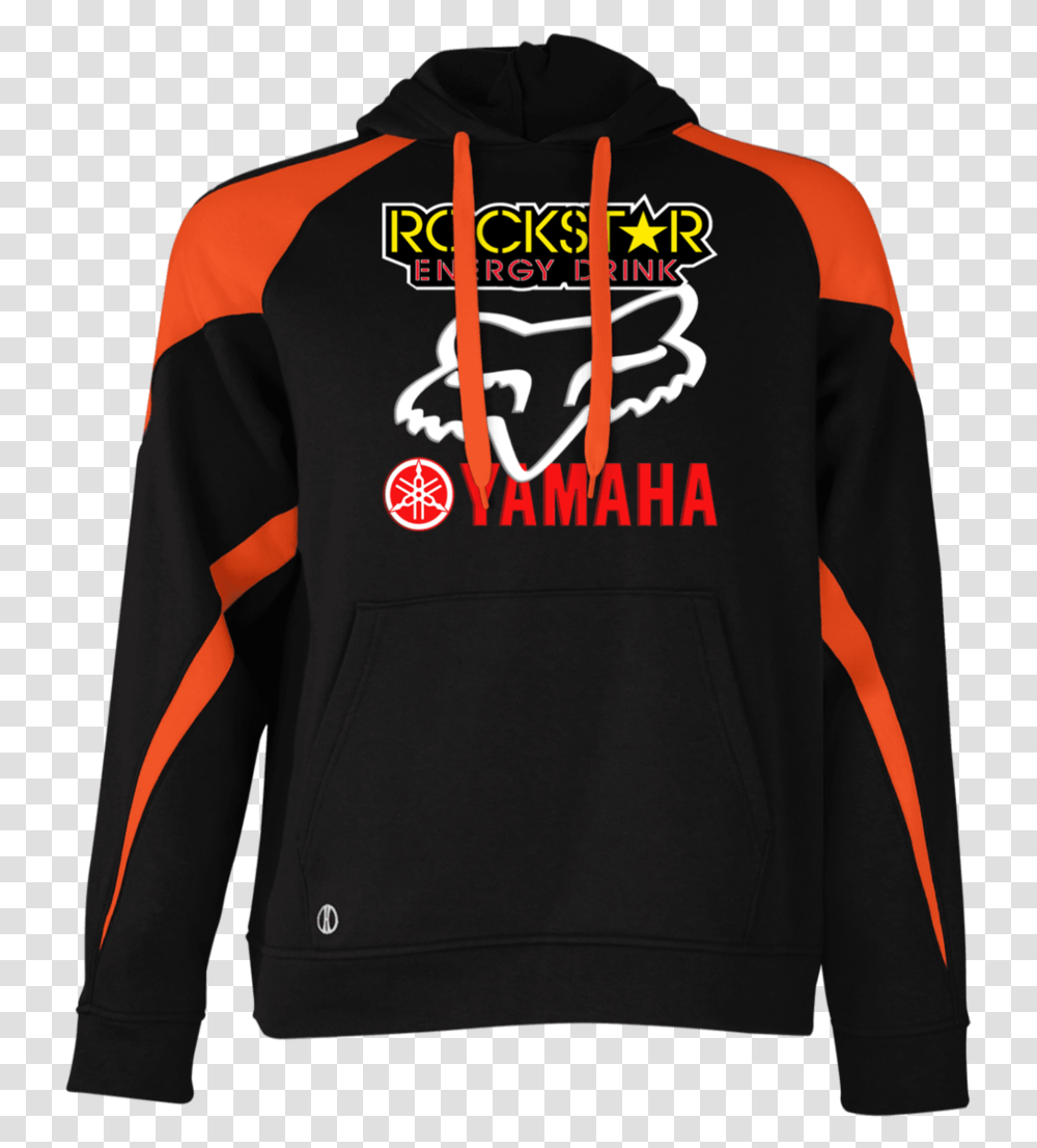 Rockstar Energy Yamaha Fox Racing Holloway Colorblock Fox Racing Hoodie, Apparel, Sweatshirt, Sweater Transparent Png