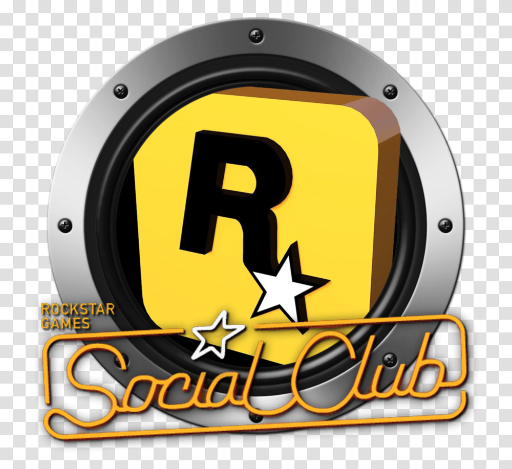 Rockstar Games Svg Freeuse Rockstar Games Social Club Icon, Window, Alphabet, Number Transparent Png