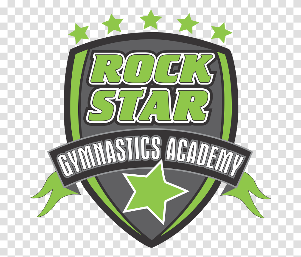 Rockstar Gym Logo Logo Cdr Vector Syria Flag, Symbol, Star Symbol, Trademark, Plant Transparent Png