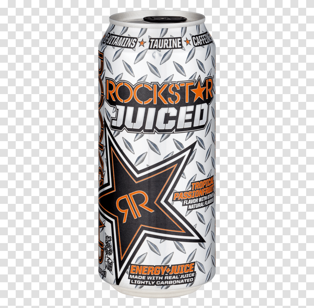 Rockstar Juiced, Bottle, Beer, Alcohol, Beverage Transparent Png
