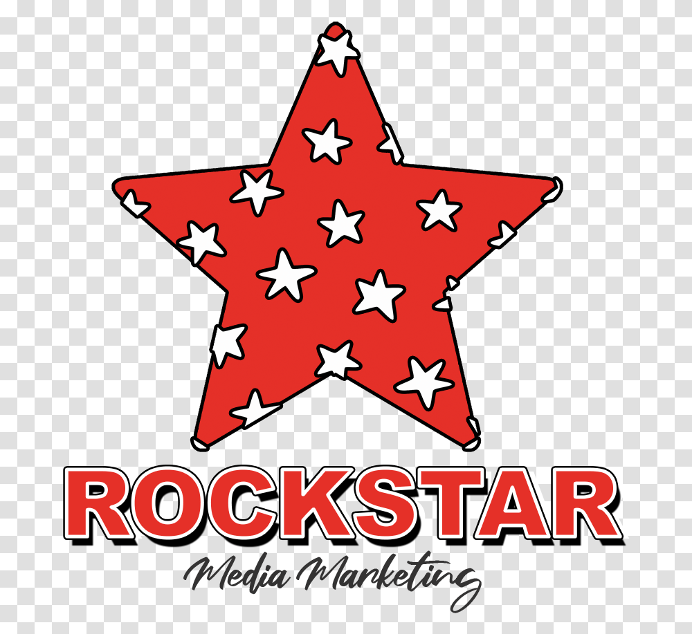 Rockstar Logo Clip Art, Symbol, Poster, Advertisement, Star Symbol Transparent Png