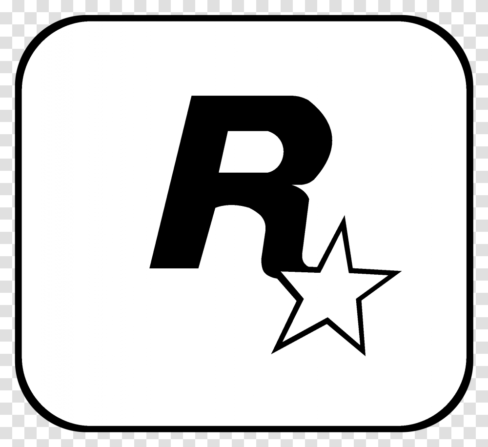 Rockstar Logo Rockstar Games Logo, Number, Star Symbol Transparent Png