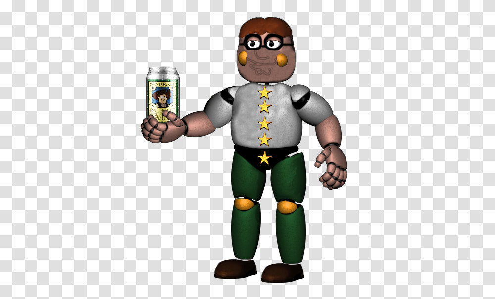 Rockstar Peter Griffin Fivenightsatfreddys, Person, Human, Tin, Can Transparent Png