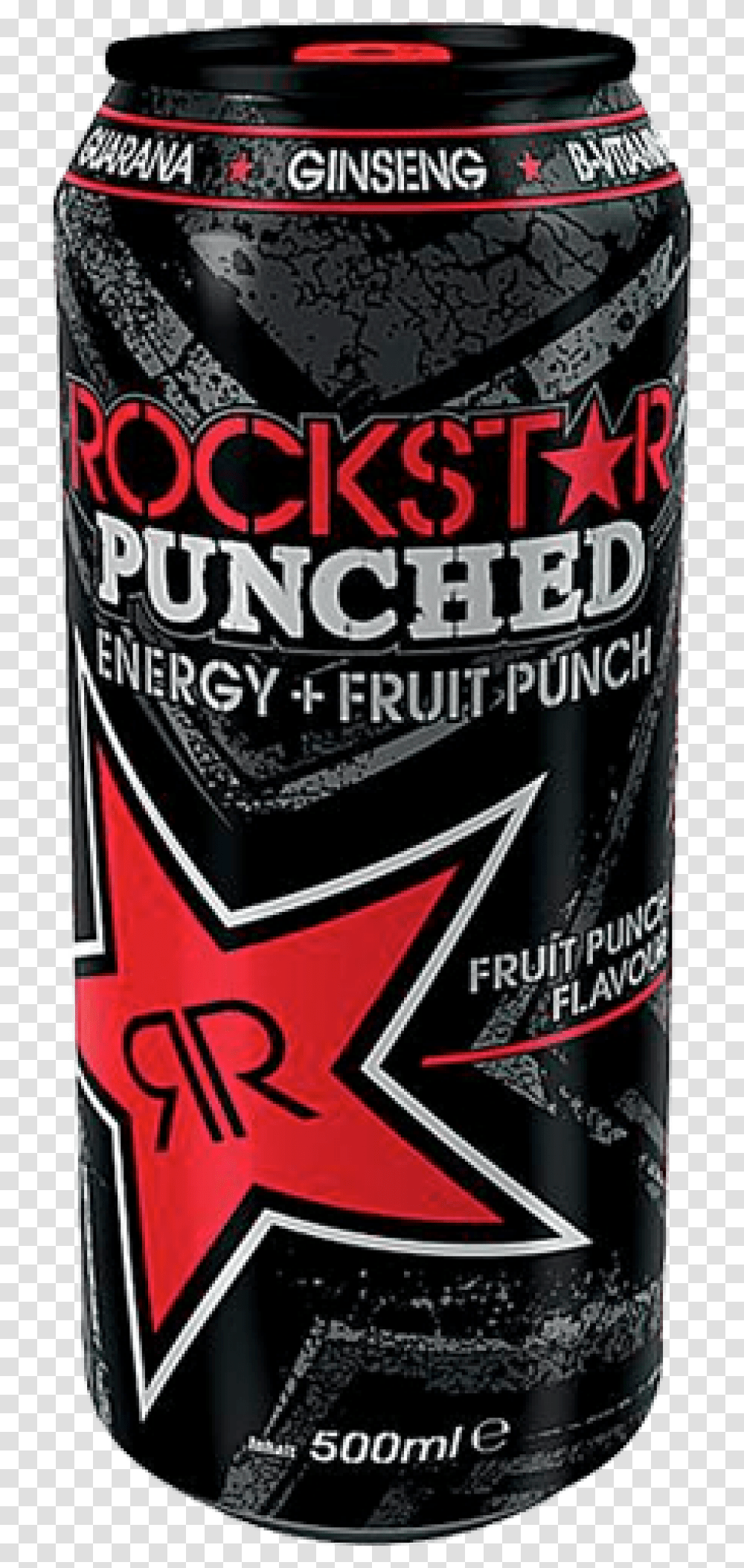 Rockstar Punched Energy Fruit Punch 05 Liter Rock Star Punch Au Fruit, Tin, Can, Beverage, Drink Transparent Png
