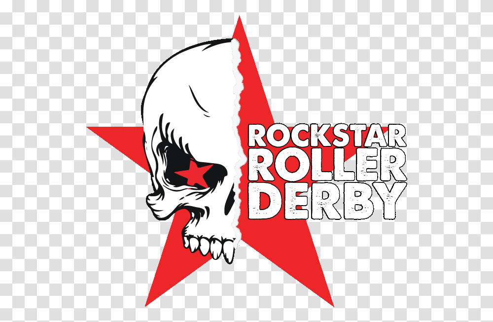 Rockstar Roller Derby, Poster, Advertisement, Label Transparent Png
