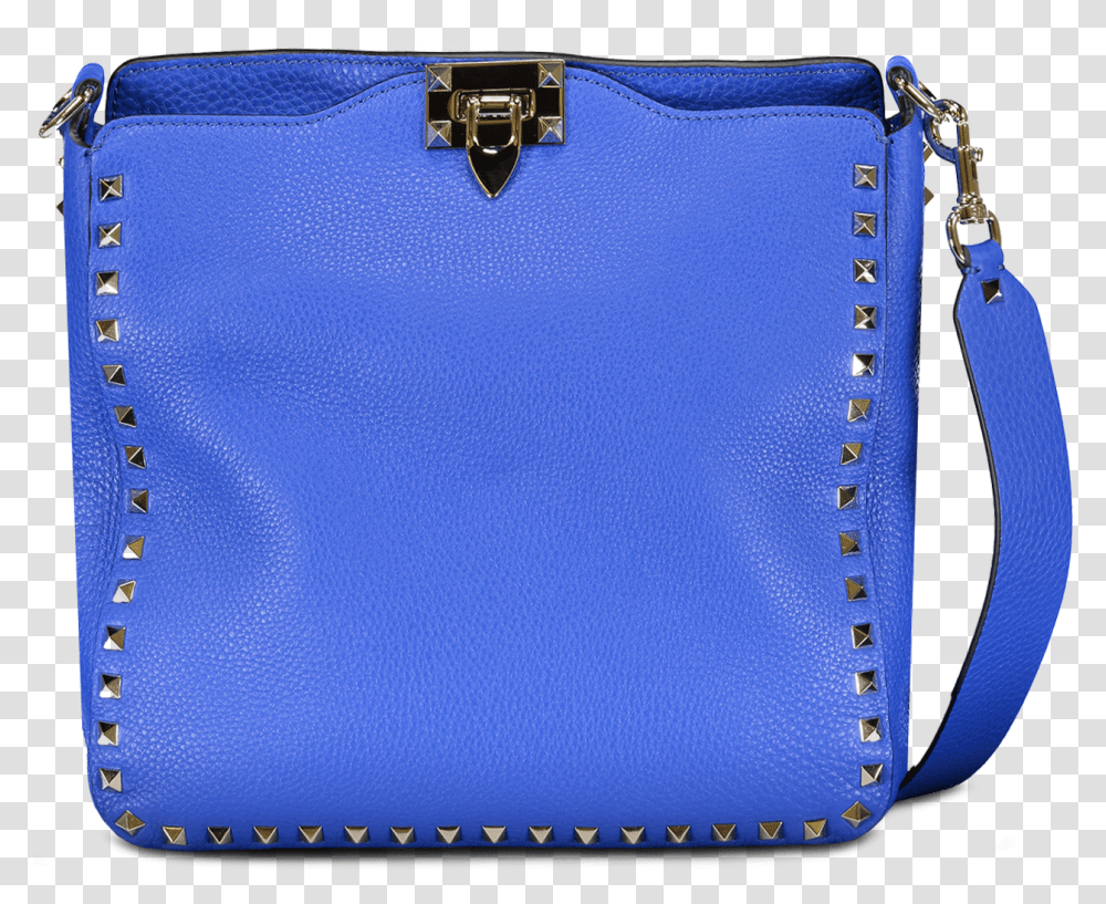 Rockstud Small Hobo Bag Acid Blue Shoulder Bag, Accessories, Accessory, Handbag, Purse Transparent Png