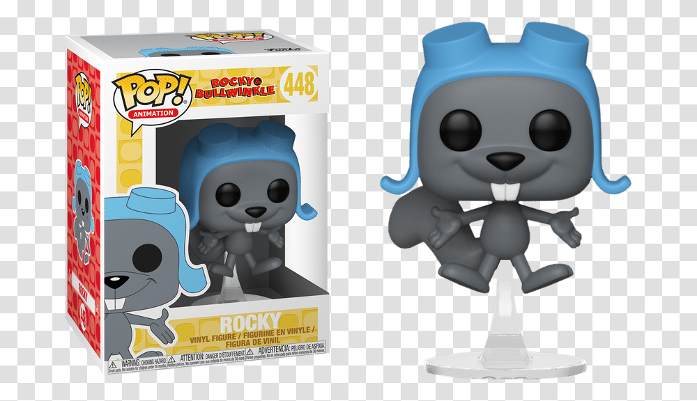 Rocky And Bullwinkle Clipart Funko Pop Rocky And Bullwinkle, Toy, Poster, Advertisement, Flyer Transparent Png