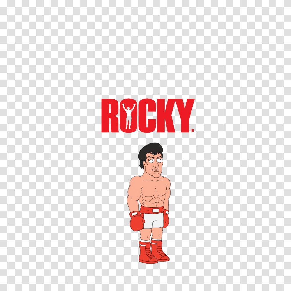 Rocky Balboa Boxing Familyguy Freetoedit, Person, Shorts Transparent Png