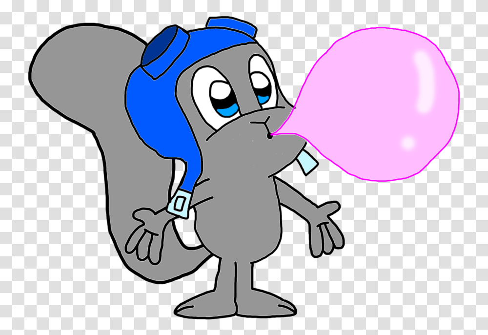 Rocky Blows A Bubble Gum, Ball, Balloon Transparent Png