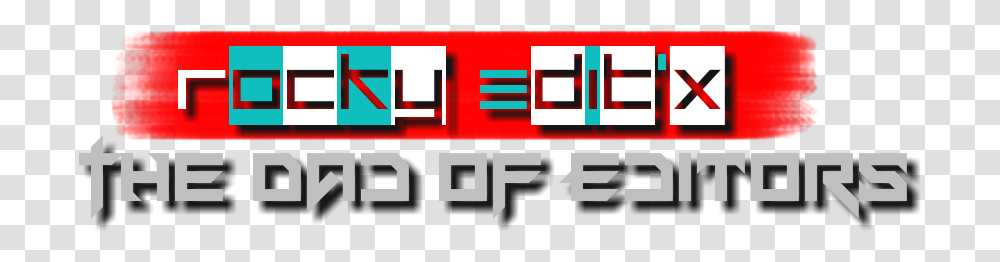Rocky Edit X, Minecraft, Logo, Trademark Transparent Png