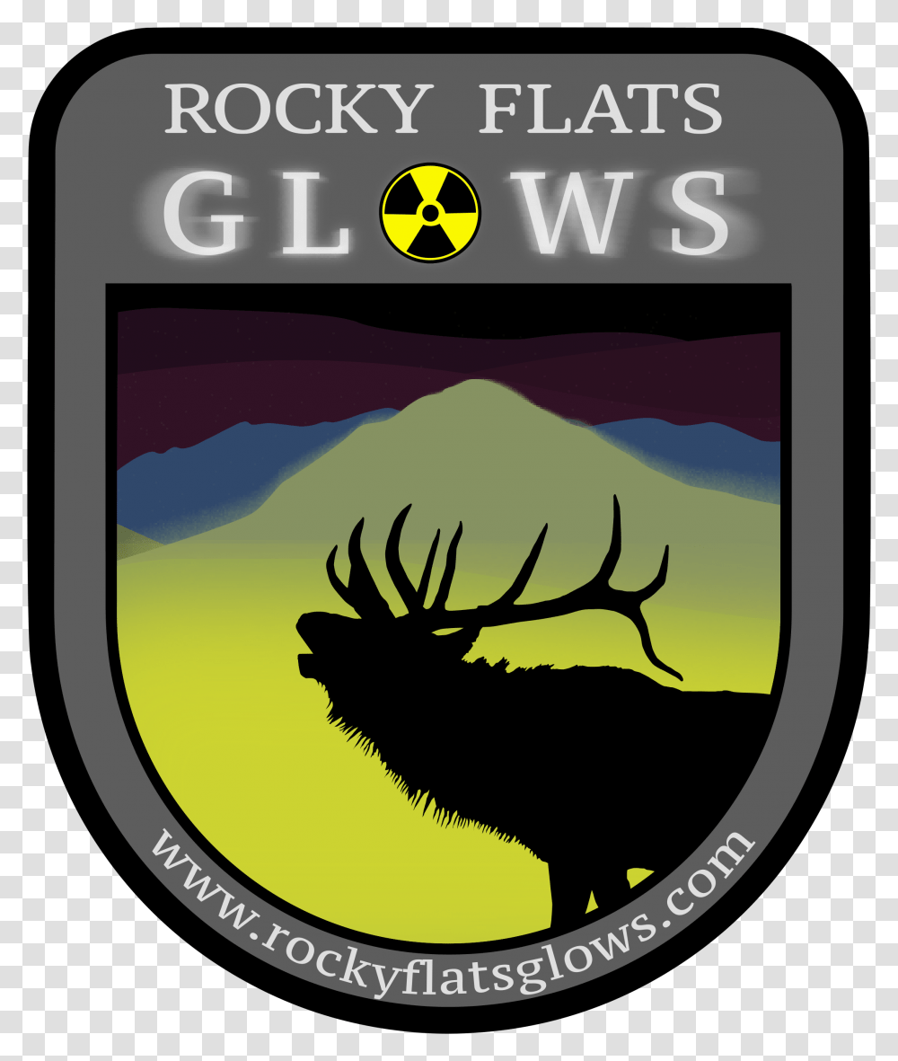 Rocky Flats Glows Logo Elk, Armor, Poster, Advertisement, Shield Transparent Png
