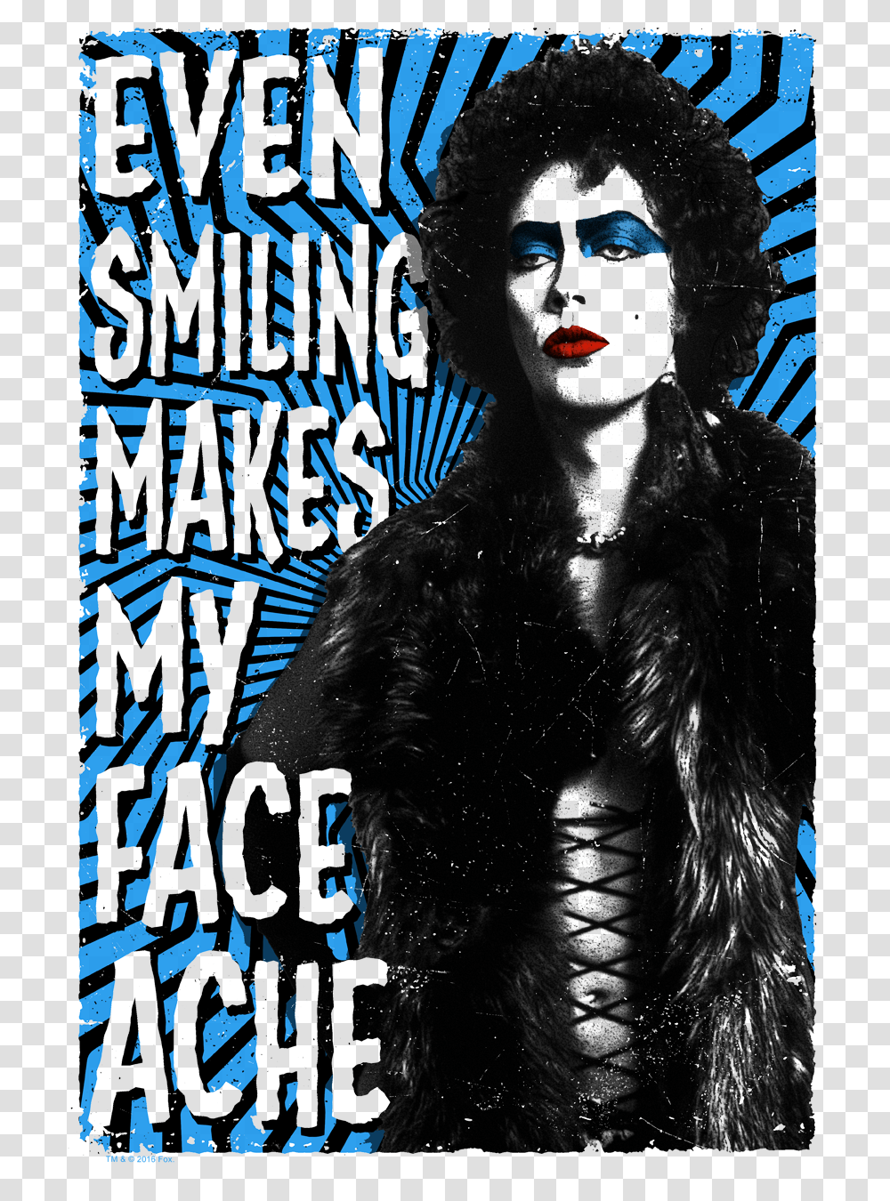 Rocky Horror Lips Poster, Person, Human, Advertisement Transparent Png