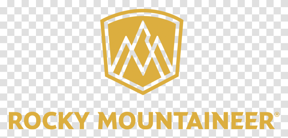 Rocky Mountaineer Logo, Trademark, Emblem, Badge Transparent Png