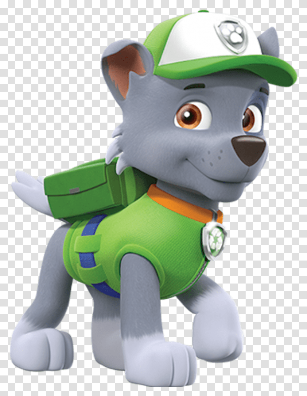 Rocky Paw Patrol, Toy, Figurine, Plush, Mascot Transparent Png