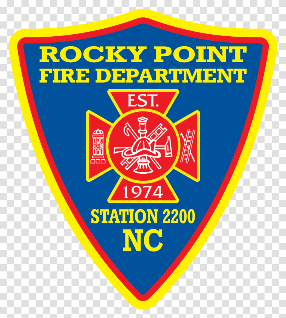 Rocky Point Fire Department Nc, Logo, Badge Transparent Png
