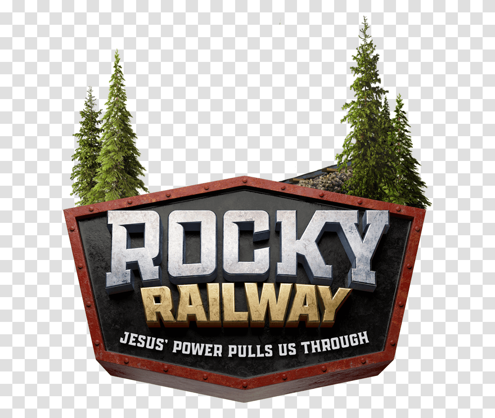 Rocky Railway Easy Vbs 2020 Vacation Bible School Group Christmas Tree, Plant, Fir, Conifer, Vegetation Transparent Png