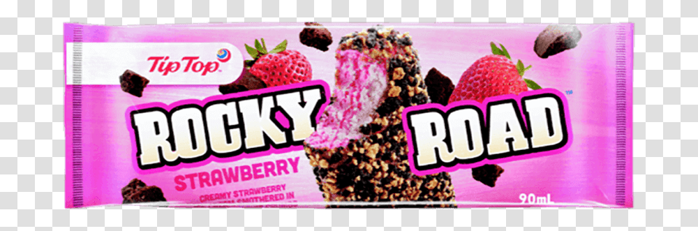Rocky Road Single2 X 1340 X1340 Toffee, Food, Plant, Raspberry, Fruit Transparent Png