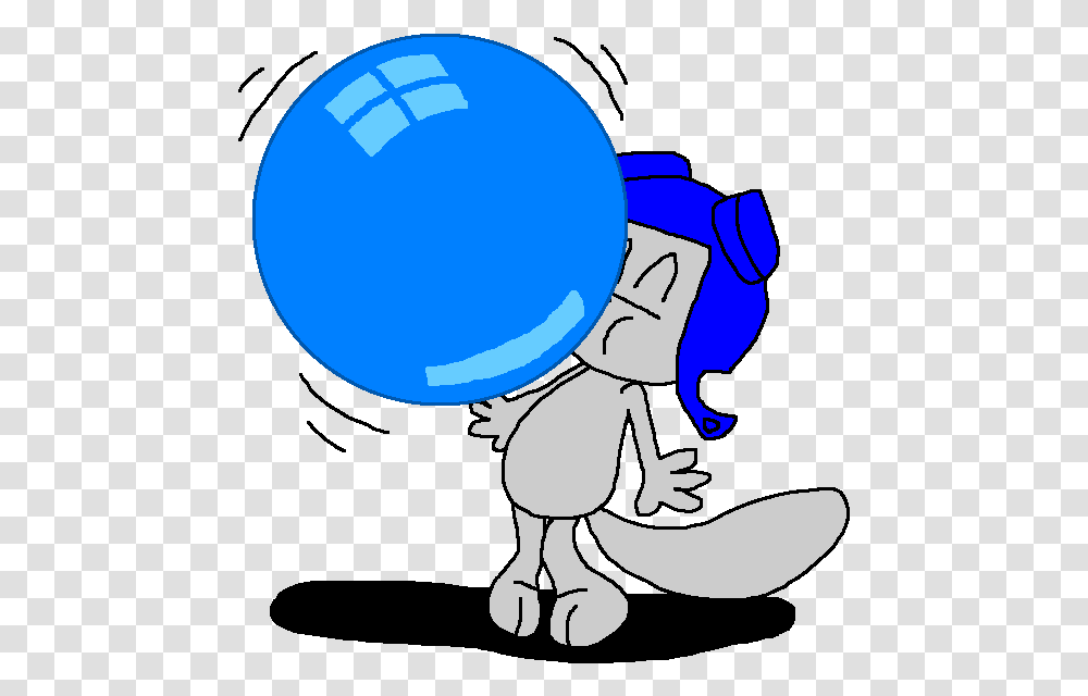 Rocky S Super Blue Bubble Gum By Pokegirlrules, Balloon, Outdoors, Sphere Transparent Png