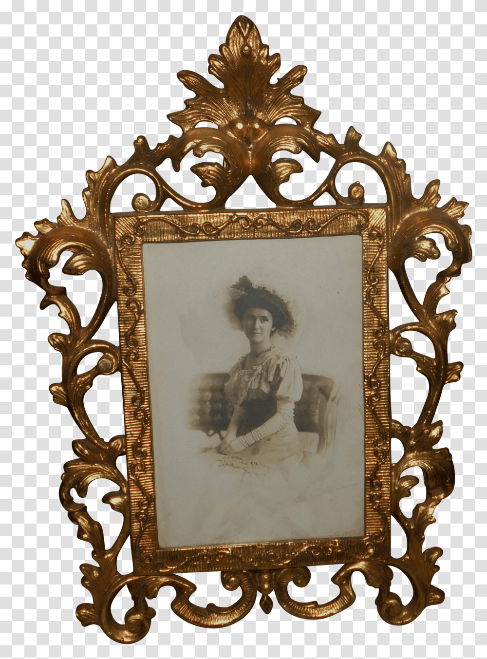 Rococo Frames, Person, Cross, Furniture, Screen Transparent Png