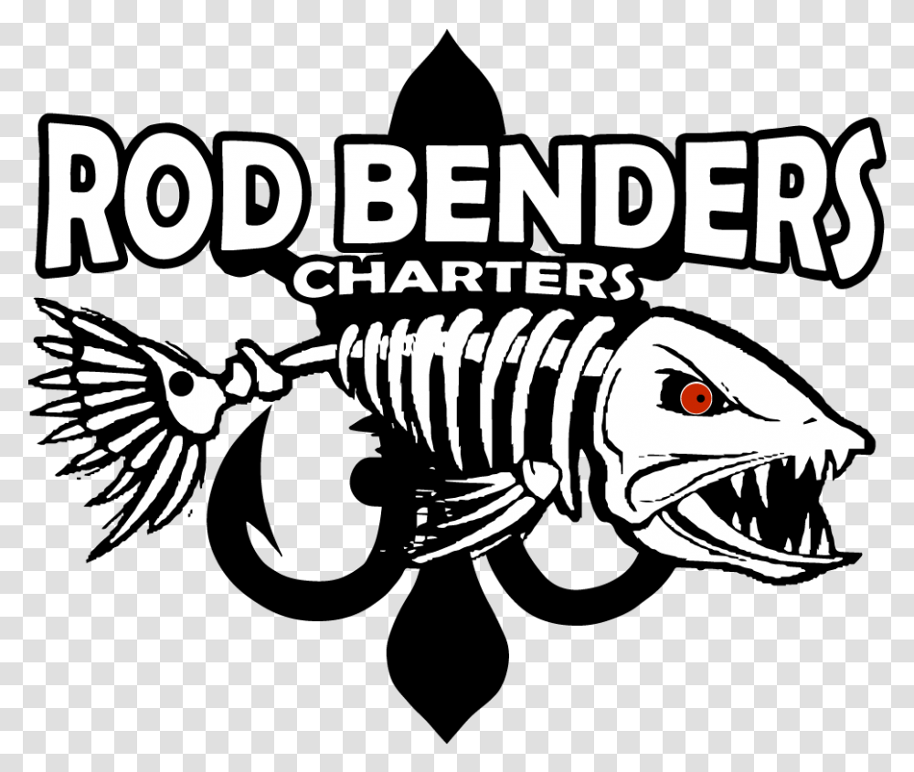 Rod Benders Charters Fishing Decals, Animal, Teeth, Mouth, Bird Transparent Png