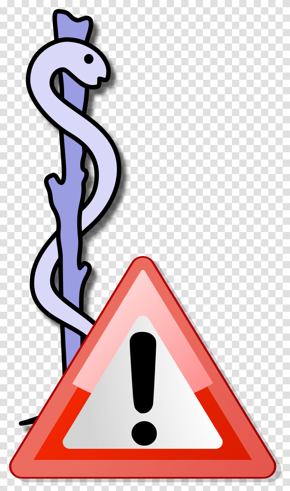 Rod Of Asclepius, Triangle, Sign Transparent Png