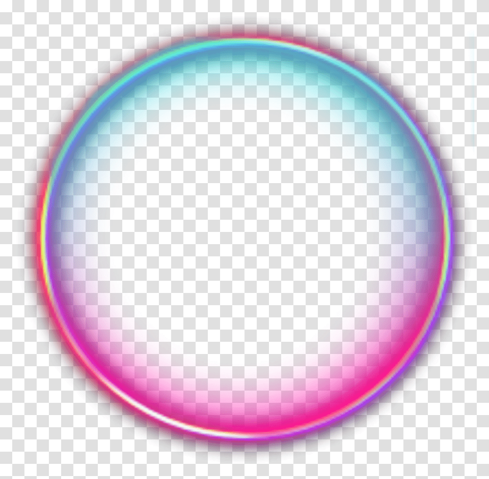 Roda Circulo Neon Circle, Light, Sphere, Lighting, Tape Transparent Png
