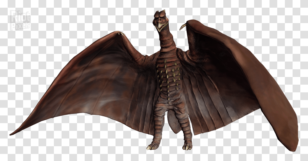 Rodan Full Body Godzilla, Bronze, Person, Bird, Animal Transparent Png